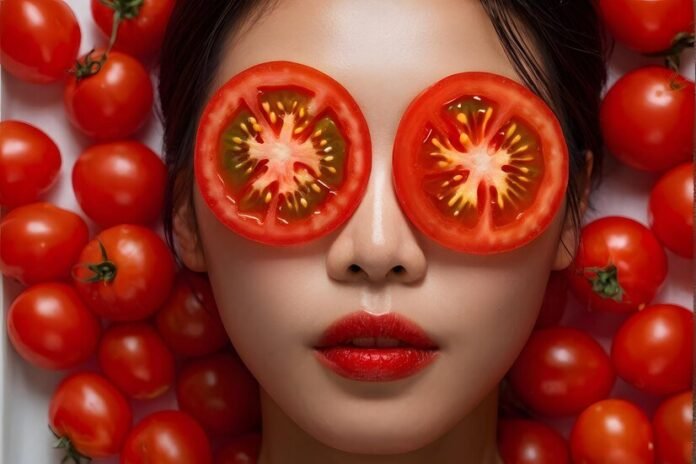 Tomatoes are very important for skin protection